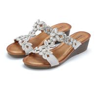 VIVANCE Pantolette Damen weiß Gr.42