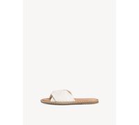 Tamaris Damen Pantoletten, Frauen Clogs, Pantoletten,TOUCHit-Fußbett,Strass-Steine,schwarz,braun,Rose,blau,grau,Navy,Amazon,Lack,White,38 EU