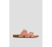 Pantoletten aus Rindsleder mit Dornschließe 38 gold|orange 6009160.567.38