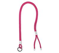 Pantone Design-Schlüsselband Adjustable Lanyard, Cross Body Key Chain, verstellbarer Schlüsselanhänger zum Umhängen, robust und farbenfroh Rhodamine Red C