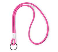 Pantone Design-Schlüsselband Key Chain Long | Schlüsselanhänger robust und farbenfroh | lang | rhodamine red | rhodamine rot, I 48 cm