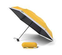 Pantone, Taschenschirm inkl. modischem Reise-Etui, Yellow 012