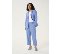 KAFFE Pants Suiting KAsakura Damen Hose 3/4 Capri Casual Arbeitshose Gerades Bein Freizeithose High Waist Caprihose Ebb and Flow 42