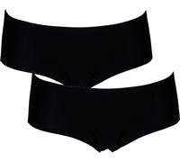 Panty AFTER EDEN "UNLIMITED", Damen, schwarz, Microfaser, Obermaterial: 82% Polyamid, 18% Elasthan, clean, unifarben, körpernah, Unterhosen Panty, leicht schimmernd, bequem, elastisch, eng, basic, wei