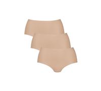 Panty ANITA "Panty Essentials High Waist Briefs 3P 3er Pack", Damen, Gr. L-XL, beige (nude), Obermaterial: 80% Polyamid PA. 20% Elasthan EL., Unterhosen Panty (27275423-LXL) nude