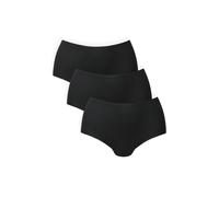 Panty ANITA "Panty Essentials High Waist Briefs 3P 3er Pack", Damen, Gr. L-XL, schwarz, Obermaterial: 80% Polyamid PA. 20% Elasthan EL., Unterhosen Panty (10298114-LXL) schwarz