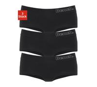 Panty BENCH., Damen, Gr. 36/38, schwarz, Obermaterial: 90% Baumwolle, 10% Elasthan (LYCRA), unifarben, körpernah, Unterhosen Panty, aus elastischer Baumwoll-Qualität (899576-36) schwarz