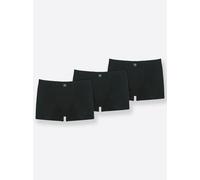 Panty BUGATTI, Herren, Gr. 6, 3 Stk., schwarz (3 stück schwarz), 95% Baumwolle, 5% Elasthan, Unterhosen Panty (84480442-6) 3 stück schwarz