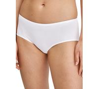 CALIDA Damen Panty - Essential Cotton, Low Cut, Jersey, einfarbig Weiß S (40/42)