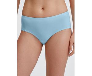 Panty CALIDA "Essential Cotton", Damen, Gr. XS (36/38), blau (cascade blau), Single Jersey, Obermaterial: 93% Baumwolle, 7% Elasthan, körpernah, Unterhosen Panty, langanhaltender Komfort, weich, atmun
