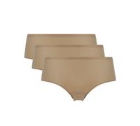 Chantelle Damen Shorty SoftStretch - nahtlos, unsichtbar, 3er-Pack, Einheitsgröße Nude 36-44