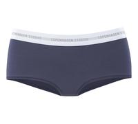 Panty COPENHAGEN STUDIOS, Damen, Gr. S (36), navy, Single Jersey, Obermaterial: 50% Modal (TENCEL™), 45% Baumwolle, 5% Elasthan (LYCRA), unifarben mit Farbeinsatz, körpernah, Unterhosen, mit weichem L