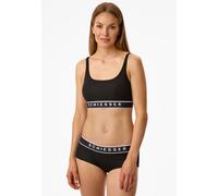 Panty Doppelripp Organic Cotton schwarz - Pure Rib 38