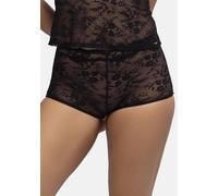 Panty DORINA "ORIGINS", Damen, Gr. S, schwarz, Spitze, Obermaterial: 85% Polyamid, 15% Elasthan, körpernah, Unterhosen Panty, Durchgehende elastische Spitze mit Spitzenbesatz (88378736-S) schwarz
