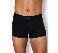 adidas Low Rise Trunk (2PK) - Active Flex Cotton 3 Stripes - Bequeme Unterwäsche