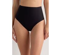 Panty Im Brasil-stil Aus Mikrofaser Mit Offenen Kanten Schwarz 2