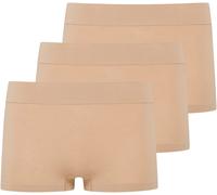 Panty JOCKEY "Seamfree Comfort", Damen, Gr. L, beige (light beige), Microfaser, Obermaterial: 80% Viskose, 18% Polyamid, 2% Elasthan, unifarben, körpernah, Unterhosen Panty, breiter elastischer Bund (