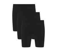 Panty JOCKEY "Skimmies", Damen, Gr. L, 3 Stk., schwarz, Single Jersey, Obermaterial: 85% Polyamid, 12% Elasthan, 3% Baumwolle, unifarben, eng, Unterhosen Panty, (3er Pack), Nahtlos (20643146-L) schwar