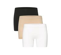 Panty JOCKEY "Skimmies", Damen, Gr. L, beige, schwarz, weiß, Single Jersey, Obermaterial: 85% Polyamid, 12% Elasthan, 3% Baumwolle, unifarben, eng, Unterhosen Panty, nahtlos, kürzere Passform (3353451