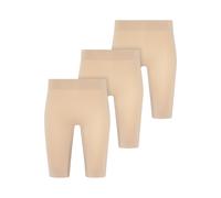 Panty JOCKEY "Skimmies", Damen, Gr. L, beige, Single Jersey, Obermaterial: 86% Polyamid, 14% Elasthan, unifarben, Unterhosen Panty, (3er Pack), nahtloses Design, Mikrofaser (44620103-L) beige