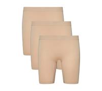 Panty JOCKEY "Skimmies", Damen, Gr. M, 3 Stk., beige, Single Jersey, Obermaterial: 85% Polyamid, 12% Elasthan, 3% Baumwolle, unifarben, eng, Unterhosen Panty, (3er Pack), Nahtlos (40964159-M) beige