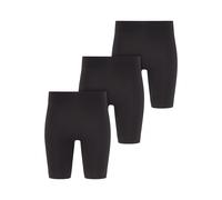 Panty JOCKEY "Skimmies", Damen, Gr. M, schwarz, Single Jersey, Obermaterial: 86% Polyamid, 14% Elasthan, unifarben, Unterhosen Panty, (3er Pack), nahtlos, atmungsaktiv (66833459-M) schwarz