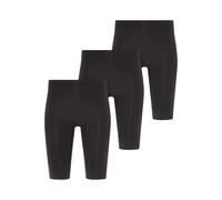 Panty JOCKEY "Skimmies", Damen, Gr. M, schwarz, Single Jersey, Obermaterial: 86% Polyamid, 14% Elasthan, unifarben, Unterhosen Panty, (3er Pack), nahtloses Design, Mikrofaser (24987927-M) schwarz