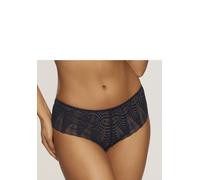 Panty LASCANA "Amira", Damen, Gr. 32/34, schwarz, Microtouch, Obermaterial: 89% Polyamid, 11% Elasthan, körpernah, Unterhosen Panty, aus dezent transparenter Spitze (63378212-32) schwarz