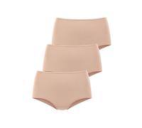 Panty LASCANA "aus hochwertiger Modal-Qualität", Damen, Gr. 48/50, beige, Obermaterial: 94% Modal (TENCEL™), 6% Elasthan, unifarben, körpernah, Unterhosen Panty (94607239-48) beige