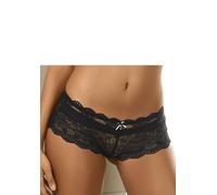 Panty LASCANA, Damen, Gr. 40/42, schwarz, Spitze, Obermaterial: 90% Polyamid, 10% Elasthan, körpernah, Unterhosen Panty, aus Spitze (31830417-40) schwarz