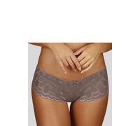 Panty LASCANA "Evita", Damen, Gr. 36/38, beige (sand), Spitze, Obermaterial: 90% Polyamid, 10% Elasthan, Unterhosen Panty, aus leicht transparenter Spitze (68927932-36) sand