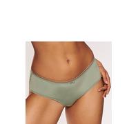 Panty LASCANA "Tiziana", Damen, Gr. 36/38, grün (salbei), Spitze, Obermaterial: 84% Polyamid, 16% Elasthan, Unterhosen Panty, mit modischer Zierkante und hübschen Accessoires (27871331-36) salbei