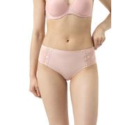 Panty MEY "Pretty Joan", Damen, Gr. 40, rosa (blossom), Obermaterial: 78% Polyamid, 22% Elasthan, körpernah, Unterhosen Panty, Tüll-Stickerei an den Seiten, Rückseite nahtlos (90357635-40) blossom