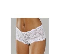 Panty NUANCE, Damen, Gr. 40/42, weiß, Spitze, Obermaterial: 90% Polyamid, 10% Elasthan, körpernah, Unterhosen Panty, aus Spitze (731191-40) weiß