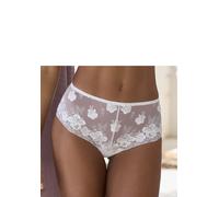 Panty NUANCE, Damen, Gr. 48/50, beige (cream), Spitze, Obermaterial: 83% Polyamid, 17% Elasthan, figurbetont, Unterhosen, mit edler Stickereispitze in floraler Optik (15532163-48) cream