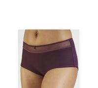 Panty NUANCE, Damen, Gr. 52/54, lila (aubergine), Microtouch, Obermaterial: 85% Polyamid, 15% Elasthan, figurbetont, Unterhosen Panty, mit feiner Zierschleife und Schmuckaccessoire (28615808-52) auber