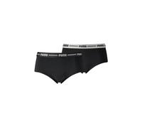 Panty PUMA "Panty 2er Pack", Damen, Gr. XS, schwarz, Obermaterial: 57% Baumwolle CO. 38% Modal CMD. 5% Elasthan EL., Unterhosen Panty (20603350-XS) schwarz