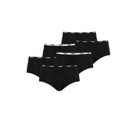 Panty PUMA "Panty 6er Pack", Damen, Gr. L, schwarz, Obermaterial: 95% Baumwolle CO. 5% Elasthan EL., Unterhosen Panty (95444712-L) schwarz