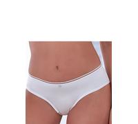 Panty S.OLIVER "Elina", Damen, Gr. 44/46, weiß (creme), Microtouch, Obermaterial: 85% Polyamid, 15% Elasthan, Unterhosen Panty, mit dezentem Ringdetail vorne mittig (22178861-44) creme