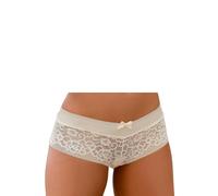 Panty S.OLIVER "Lisette", Damen, Gr. 32/34, beige (creme), Microtouch, Obermaterial: 85% Polyamid, 15% Elasthan, körpernah, Unterhosen Panty, komplett aus schöner Spitze, Dessous (23108515-32) creme