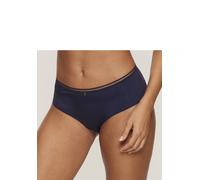 Panty S.OLIVER "Pauline", Damen, Gr. 40/42, blau (dunkelblau), Spitze, Obermaterial: 81% Polyamid, 19% Elasthan, Unterhosen Panty, aus feiner Spitze und weichem Microtouch-Material (57165321-40) dunke