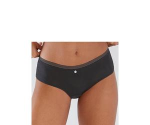 Panty S.OLIVER "Zoè", Damen, Gr. 44/46, schwarz, Microtouch, Obermaterial: 87% Polyamid, 13% Elasthan, Unterhosen Panty, aus modischer Spitze in graphischer Optik (56527812-44) schwarz