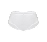 Panty SASSA "Damen Panty STRIPE RANGE", Damen, Gr. 38, weiß, Stoff, Obermaterial: 95% Viskose CV. 5% Elasthan EL., Unterhosen Panty (41893035-38) weiß