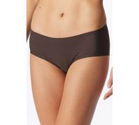 Panty SCHIESSER "Invisible Cotton", Damen, Gr. 40, 330, deep braun, Single Jersey, Obermaterial: 50% Baumwolle, 40% Polyamid, 10% Elasthan, Unterhosen Panty (70840930-40) 330, deep braun