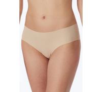 Panty SCHIESSER "Invisible Light", Damen, Gr. 38, beige (sand), Single Jersey, Obermaterial: 70% Polyamid, 30% Elasthan, figurbetont, Unterhosen Panty, flache Seitennähte, Single Jersey, geschnittene