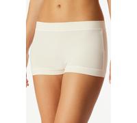 Panty SCHIESSER "Unique Cotton", Damen, Gr. 38, weiß (102, off, weiß), Obermaterial: 90% Baumwolle, 10% Elasthan, körpernah, Unterhosen Panty, Baumwollmischung, ohne Gummi (85827552-38) 102, off, weiß
