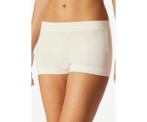 Panty SCHIESSER "Unique Cotton", Damen, Gr. 42, weiß (102, off, weiß), Obermaterial: 90% Baumwolle, 10% Elasthan, körpernah, Unterhosen Panty, Baumwollmischung, ohne Gummi (85827552-42) 102, off, weiß