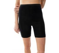 Panty schwarz 70% Schurwolle, 30% Seide
