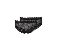 Panty SKINY "Advantage Lace", Damen, Gr. 38, schwarz, Spitze, Obermaterial: 90% Polyamid, 10% Elasthan, körpernah, Unterhosen Panty, aus feiner Spitze (25541445-38) schwarz