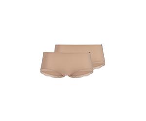 Panty SKINY "Classicotton", Damen, Gr. 36, beige, Obermaterial: 94% Baumwolle, 6% Elasthan. Spitze: 85% Polyamid, 15% Elasthan, Unterhosen Panty, bequem, basic, mit Spitze, Baumwollmix (58940945-36) b